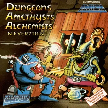 Dungeons, Amethysts, Alchemists 'n' Everythin' box cover front